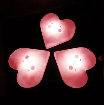 Radošā Mīlestības Nightlight Jauki Festivāls Dāvanu LED Lampas