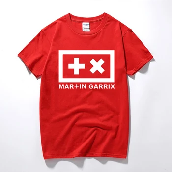 RAEEK Kokvilnas T-krekls Vīriešiem Mūzikas DJ Martin Garrix Drukāt Gadījuma Multicolor Īsām Piedurknēm O-veida Kakla Topi, t-veida, Hip Hop, Rock Apģērbi