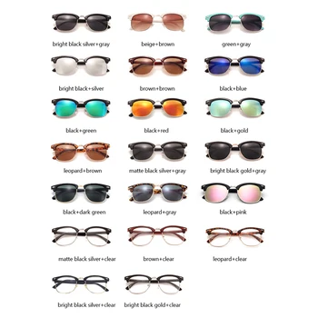 RBROVO ir 2021. Luksusa Retro Saulesbrilles Sieviešu Zīmola Dizaineru Brilles Sievietēm Klasiskās Brilles Sievietēm/Vīriešiem, Spoguļi Lunette Soleil Femme