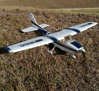 RC Lidmašīnu rotaļlietas Cessna 182 1410mm spārnu 6ch ar Atlokiem Led Gaismas EPO KOMPLEKTS (gaisa kuģa korpusa, tikai bez elektronikas)