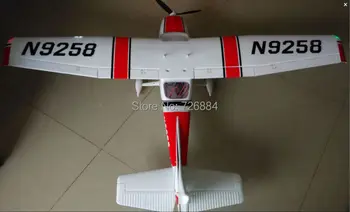 RC Lidmašīnu rotaļlietas Cessna 182 1410mm spārnu 6ch ar Atlokiem Led Gaismas EPO KOMPLEKTS (gaisa kuģa korpusa, tikai bez elektronikas)