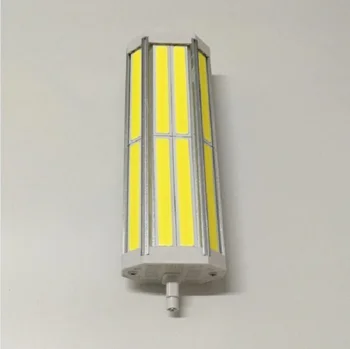 Regulējamas 189mm R7S led gaismas 50W COB J189 R7S led lampa aizstāt 500W halogēna lampas 110-240V