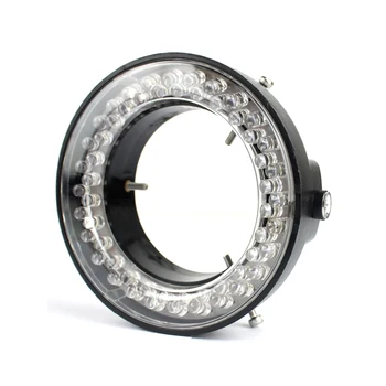 Regulējams 56 LED 144LED Gredzenu Gaismas lampa Lampas Nozares Video Stereo Mikroskopa Objektīvu Kamera Lupa