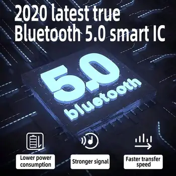 Regulējams B5 Bluetooth Austiņas 5.0 Bezvadu Austiņas Stereo Brīvroku Biznesa Bluetooth Austiņas ar Mic Smart Phones