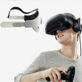Regulējams Oculus Quest 2 Galvas Siksna VR Elite Siksnas Komfortu, Uzlabotu Atbalsta Forcesupport dzīvē Piekļuves iespējas Palielināt Virtuālo