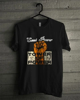 Reti Tower Of Power Dvēseles Spēku 2011. Gada Tūrisma Krekls Funk Labāko T-Kreklu Limitid Izdevums