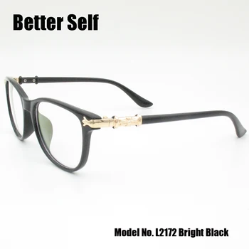 Retro Apaļas Brilles PC Laukumā Brilles Sievietēm, Plastmasas Brilles Var Aprīkot Tuvredzība Objektīva Optiskās Brilles Labāk Sevi L2172
