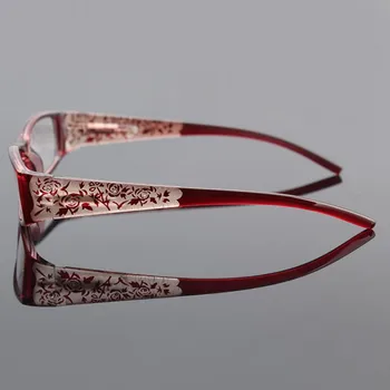Retro Elegants Metāla Atsperu Eņģi, Lasīšanas Brilles Anti Noguruma Pilna Kadra Režīmā, Lasīšanas Brilles Sievietēm Vecuma Tālredzība Brilles