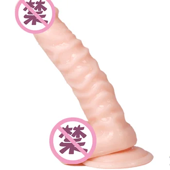 Reālistisks Dildo Erotiska 6 veidu izmēra seksa rotaļlietām sievieti Big Dildo Mākslīgās Vagīnas G spot Stimulēt Vibratori Elastīga Dzimumlocekļa