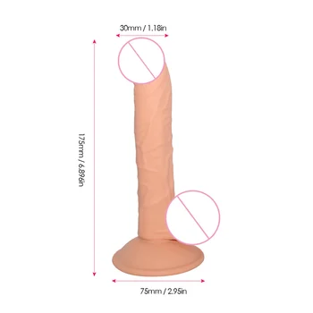 Reālistisks Dildo Pieaugušo seksa rotaļlietas Sievietēm piesūcekni Anālais Plug Mākslīgais Penis, Dildo G-Spot Maksts Masāžu Pieaugušo Seksa Produkta
