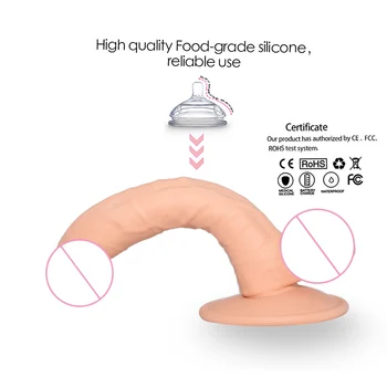 Reālistisks Dildo Pieaugušo seksa rotaļlietas Sievietēm piesūcekni Anālais Plug Mākslīgais Penis, Dildo G-Spot Maksts Masāžu Pieaugušo Seksa Produkta