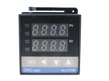 RKC REX-C100 REX-C100FK02-M*AN DA Digitālo PID Temperatūras Kontrole Kontrolieris Termostata Releju Izejas K Tipa Ievades AC110-240V