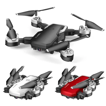 Rombs HJ28 WIFI FPV Ilgu Akumulatora RC Dūkoņa Platleņķa Selfie Quadcopter Augstums Dūkoņa Ar Kameru 4K Deone ar Uzglabāšanas Maiss