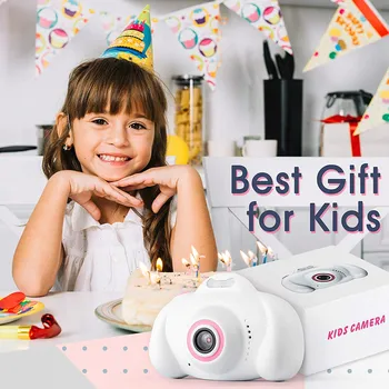 Rotaļlietas Kameras Mini 2.0 collu HD IPS Ekrānu Bērni, Bērni Kamera, 1080P Video ierakstīšanas Flash Photo 12 mp izšķirtspēja Videokamera Bērniem Dāvanu