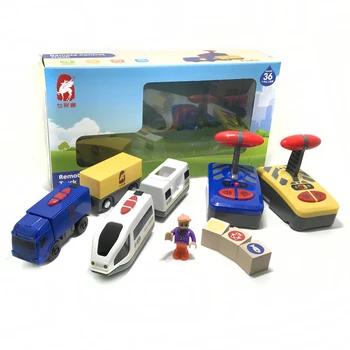 Rotaļu automašīnu ceļa balts harmoniju vilcienu un zilā sliežu kombinācija tālvadības electric car, toy boy dāvanu fit Brio trase