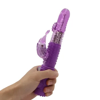 Rotācijas Dubultā Vibratori Sievietes Maksts Klitora Dildo Reālistiskā Trušu Vibrators Seksa Rotaļlietas Sievieti Pieaugušo Seksa Produkti