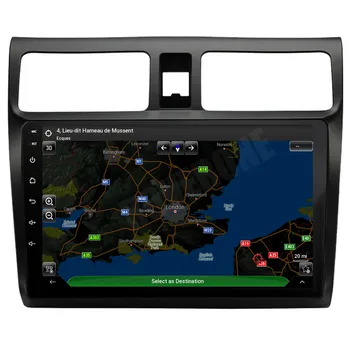 RoverOne Par Suzuki Swift 2005 - 2010 Android 10 Automašīnas Radio Stereo GPS Navigācijas Navi Mediju Multimediju Sistēmu PhoneLink