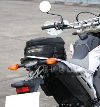 Rr9018 nelīdzenu ceļu motocikla aizmugurējā sēdekļa pakete, roku, muguras soma motociklu back set somas