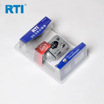 RTI 99.9 m Zvejas Līnijas, Letes ar Nakts Vsion Gaismas 7.2*4.96*4.4 cm Digitālo Vadu Measurer makšķeres Rīki Līnijas Letes