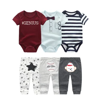 Rudens 2020. gadam Silts Zīdaiņu Kombinezonus + Garās Bikses Drēbes, Tērpi, Kokvilnas Baby Girl Apģērbu Jumpsuits 0-12M Infantil Toddler Zēna Apģērbs