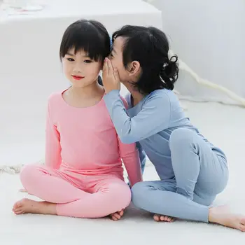 Rudens Toddler Bērniem Naktskrekls Apģērbs Mazulim Meitene Zēns Gadījuma Sleepwear Naktsveļu Mājas Siltuma Pajama Komplekti Meitenēm Pijama Infantil