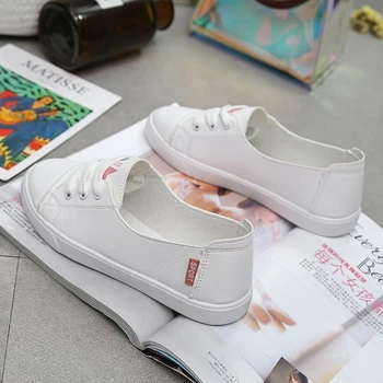 Rudenī sieviešu kurpes modes jaunu sieviešu PU ādas kurpes sieviešu elpojošs jauki dzīvoklis vienīgo ikdienas apavi balti sporta apavi