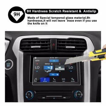RUIYA Auto Navigācijas Ekrāna Aizsargs Kodolsintēzes sync2 sync3 8 Collu GPS Touch Centrs Displejs, Auto Uzlīmes, Interjera Aksesuāri
