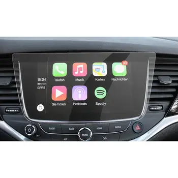 RUIYA Auto Navigācijas Ekrāna Aizsargs, Lai Crossland X 8 Collu 2017 2018 Touch Centrs Displejs, Auto Uzlīmes, Interjera Aksesuāri