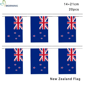 RĪTA 20pcs 14*21cm jaunzēlandes valsts apdare stērste karogu