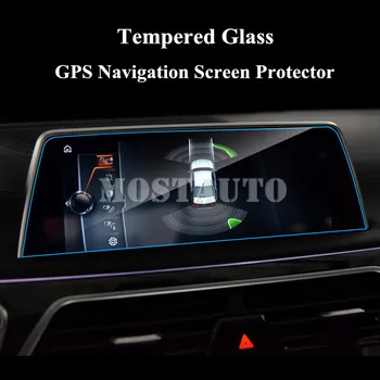 Rūdīta Stikla GPS Navigācijas Ekrāna Aizsargs BMW 7. Sērija Usc-11 G12 2016-2020 1gb Auto Piederumi Auto Interjera Dekori