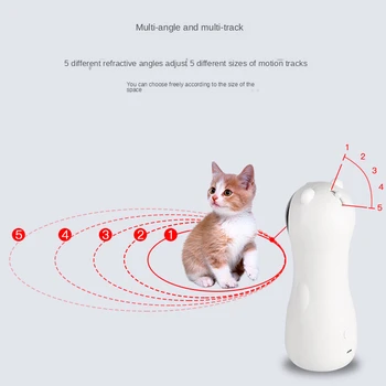 Rūpnīcas tiešā tirdzniecība, automātisko lāzera kaķis rotaļu lācis lāzera kaķis Teaser LED sarkans lāzera kaķis rotaļlietas