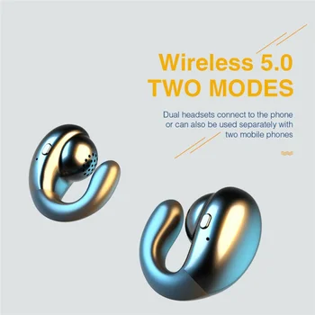 S19 TWS Bezvadu Bluetooth 5.0 Austiņas HiFi Stereo Skaņas Austiņas, Brīvroku Sporta Austiņas un Earbuds Viedtālrunis