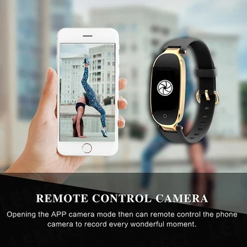 S3 Smart Skatīties Bluetooth Sievietes Par Android, IOS Tālruņa Ciparu pulkstenis Smart Joslā Fitnesa Tracker Aproce Sieviešu Smartwatch 2020