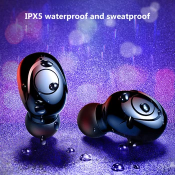 S9 TWS Bluetooth 5.0 Bezvadu Mini HiFi In-Ear Austiņas Earbuds iOS Android Mini Bluetooth Sporta Earbuds