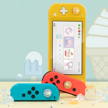Saldējums Slēdzi ar Īkšķi ceļa Saķeres Gadījumā, Silikona Šūpuļzirgs Klp NS Spēle Kursorsviru Thumbstick Vāks Apvalks Nintendo Slēdzis Lite Accessorie
