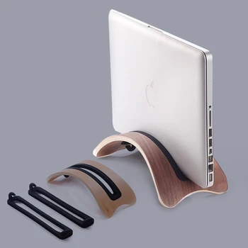 Samdi Koka Vertikālās Desktop Laptop Stand Turētājs Turētājs Doks Macbook Air