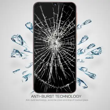 Samsung A40 Stikla Ekrāna Aizsargs Nillkin Pilnu Vāciņu, Līme, Skaidrs, Drošības Aizsardzības Rūdīta Stikla Samsung Galaxy A40