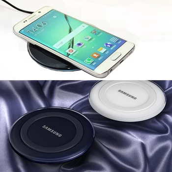 Samsung Galaxy 5V2A QI Smart Maksas Pad Bezvadu Lādētāja Adapteri Ar 50CM Micro USB Datu Kabelis Samsung S6 S7 S8 S9 S10Plus