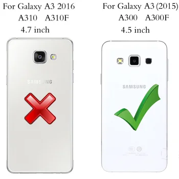 Samsung Galaxy A3 Seifa Lieta + Silikona Vāciņš Samsung Galaxy A3 Tālrunis Gadījumā capas samsung galaxy A3 gadījumā āda