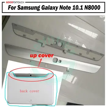Samsung Galaxy Note 10.1 N8000 Atpakaļ Akumulatora Vāciņu Durvju Mājokļu Gadījumā aizmugurējo vāciņu atpakaļ / uz AUGŠU segtu Remonta Daļas Nomaiņa