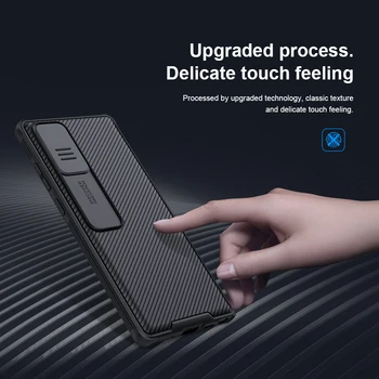 Samsung Galaxy Note 20 Ultra Vāciņu Piezīme 20 5G Gadījumā NILLKIN CamShield Virziet Kameru Aizsargā Privātumu Vāks Samsung Note20