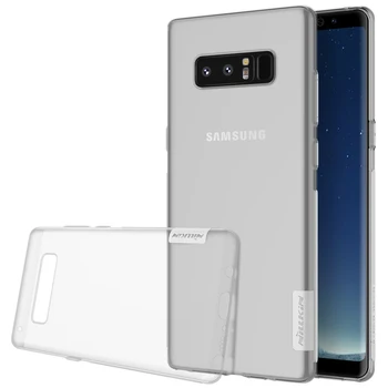Samsung Galaxy Note 8 9 Lietā Nillkin Dabas Pārredzamu Skaidrs, Mīksta Silikona TPU Tālruņa Vāciņš Samsung Note9 Aizmugurējo Vāciņu