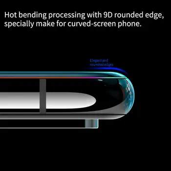 Samsung Galaxy Piezīme Plus 10 5G Rūdīts Stikls Nillkin 3D Full Coverage 9D Malas Glass Screen Protector for Samsung Note10