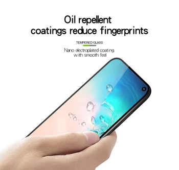 Samsung Galaxy S10e Stikls Rūdīts MOFi Pilnībā Segtu aizsargplēvi Screen Protector for Galaxy S10 Lite Rūdīta Stikla Plēves