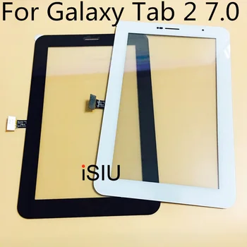 Samsung Galaxy Tab 2 7.0 P3100 P3110 Touch Screen Tab2 GT-P3100 GT-P3110 LCD Displejs Planšetdatora Ekrāns Stikla Sensors Daļas