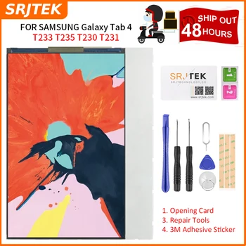 Samsung Galaxy Tab 4 7.0 T233 T235 SM-T230 SM-T231 LCD Ekrānu Rezerves Daļas 7