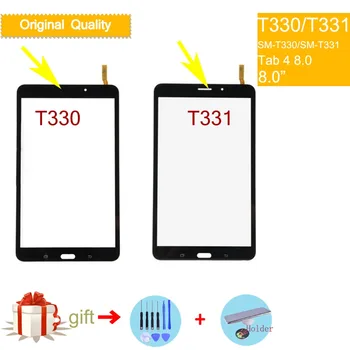 Samsung Galaxy Tab 4 8.0 SM-T331 T331 LTE T335 Wifi SM-T330 T330 Touch Screen Digitizer Priekšējā Stikla Panelis Sensoru Ekrāns