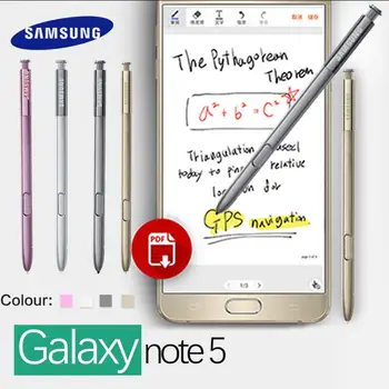 Samsung Note5 Oriģināls N920F N920 S Pen Irbuli Aktīvo S 5. Piezīme Pildspalvu, skārienekrāna Pildspalva Mobilo Tālruņu S-Pen