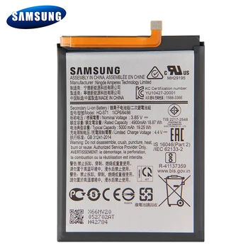 Samsung Oriģināls HQ-S71 Akumulators Samsung Galaxy M11 Patiesu Nomaiņa Tālruņa Akumulatora 5000mAh Ar Bezmaksas Rīkiem