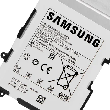 Samsung Oriģināls SP3676B1A Akumulators Samsung Galaxy Tab 10.1 S2 10.1 N8000 N8010 N8020 P7510 P7500 Tab P5100 Baterija 7000mAh